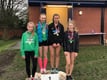 U15 Girls relay winners