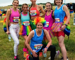 Supporting Newcastle Frontrunners at the Pride 5k