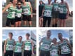 Just a few of the teams out at Norman Woodcock Relays including the winning (3rd place) Vets team of Andy, Anna and Steve